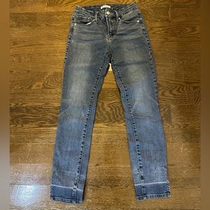 Good American Skinny Ankle Jeans Medium Wash